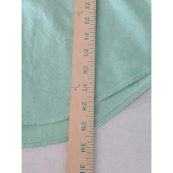 Polo Ralph Lauren Mens Classic Fit Mint Green Oxford Short Sleeve Shirt Size M - Picture 3 of 9